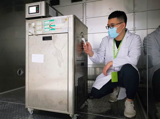 华通威公司发挥检验检测技术优势，为疫情防控贡献“硬核”力量 