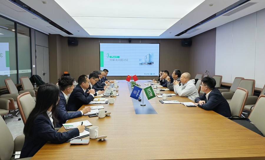 中国中检华南区域总部一行到中检华通威苏州公司调研指导